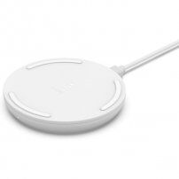 Belkin Boost Charge 15 W bezdrôtová nabíjačka - bez adaptéra pre iPhone - biela