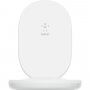 Belkin Boost Charge 15 W bezdrôtový nabíjací stojanček pre iPhone - biely