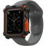 UAG Watch odolné púzdro pre Apple Watch 44mm - čierno-oranžové