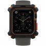 UAG Watch odolné púzdro pre Apple Watch 44mm - čierno-oranžové