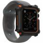 UAG Watch odolné púzdro pre Apple Watch 44mm - čierno-oranžové