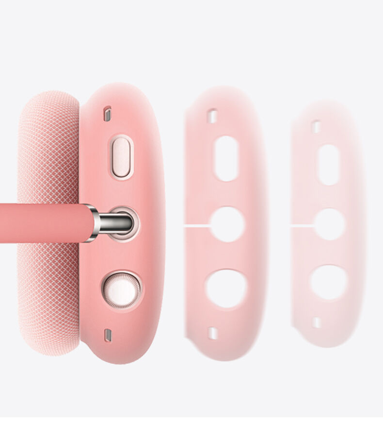 Silikónové kryty slúchadiel pre AirPods Max 1 / 2 - biele