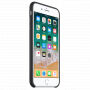 Originálny silikónový kryt pre Apple iPhone 8 Plus/7 Plus – čierny