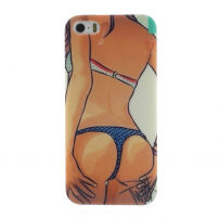 Lesklý kryt na Apple iPhone 5 / 5S / SE (2016) - Sexy dievča