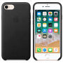 Originálne kožené puzdro pre Apple iPhone SE (2020/2022) / 8 / 7 – čierne