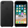 Originálne kožené puzdro pre Apple iPhone SE (2020/2022) / 8 / 7 – čierne