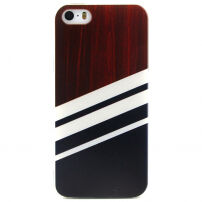 Ochranný kryt na Apple iPhone 5 / 5S / SE (2016) - Wood grain