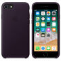 Originálne kožené puzdro pre Apple iPhone SE (2020/2022) / 8 / 7 – fialové