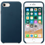 Originálne kožené puzdro pre Apple iPhone SE (2020/2022) / 8 / 7 – vesmírne modré