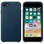 Originálne kožené puzdro pre Apple iPhone SE (2020/2022) / 8 / 7 – vesmírne modré