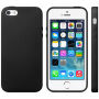 Elegantný kryt na Apple iPhone 5 / 5S / SE (2016) - čierny