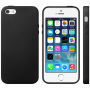 Elegantný kryt na Apple iPhone 5 / 5S / SE (2016) - čierny