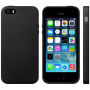 Elegantný kryt na Apple iPhone 5 / 5S / SE (2016) - čierny