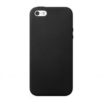 Elegantný kryt na Apple iPhone 5 / 5S / SE (2016) - čierny