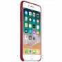 Originálne kožené puzdro pre Apple iPhone 8 Plus/7 Plus – červené