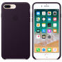 Originálne kožené puzdro pre Apple iPhone 8 Plus/7 Plus – fialové