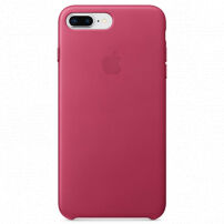 Originálne kožené puzdro pre Apple iPhone 8 Plus/7 Plus – fuchsiové