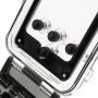 Super odolné vodotesné IPX8 puzdro pre Apple iPhone 5 / 5S / SE (2016) - čierne