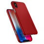 Spigen ultratenký odolný kryt pre Apple iPhone XS / iPhone X – červený