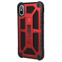 UAG Monarch extrémne odolné puzdro pre Apple iPhone XS / iPhone X – purpurové