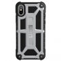 UAG Monarch extrémne odolné puzdro pre Apple iPhone XS / iPhone X – platinové