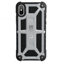 UAG Monarch extrémne odolné puzdro pre Apple iPhone XS / iPhone X – platinové