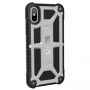 UAG Monarch extrémne odolné puzdro pre Apple iPhone XS / iPhone X – platinové