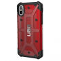 UAG Plasma extrémne odolné puzdro pre Apple iPhone XS / iPhone X – červené