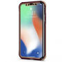 Spigen Signature ochranný kryt z plastu a polykarbonátu pre Apple iPhone XS / iPhone X – zlatý