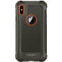 Spigen Armor veľmi odolný ochranný kryt so zosilnenými rohmi pre Apple iPhone XS / iPhone X – zelený
