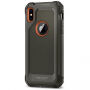 Spigen Armor veľmi odolný ochranný kryt so zosilnenými rohmi pre Apple iPhone XS / iPhone X – zelený