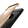 Odolný ochranný kryt na iPhone XS / iPhone X – brúsená textúra – tmavozelená