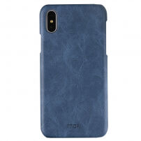 MOFI ochranný kryt pre iPhone XS / iPhone X – tmavomodrý