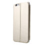 Otváracie / flip kožené puzdro pre Apple iPhone 6 / 6S - champagne