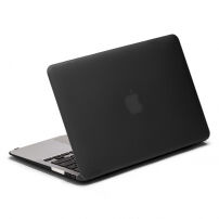 LENTION matný kryt pre MacBook Air 13" (model A1369 / A1466) – čierny