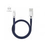 MCDODO USB synchronizačný a nabíjací kábel pre Apple iPhone – 1 m – modrý