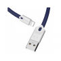 MCDODO USB synchronizačný a nabíjací kábel pre Apple iPhone – 1 m – modrý