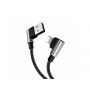 MCDODO USB kábel s lightning konektorom pre Apple iPhone/iPad/iPod – 1,9 m – strieborný