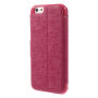 MEILAITE kožené puzdro s&nbsp;magnetickou klipsou pre Apple iPhone 6 / 6S - rose