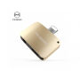 MCDODO redukcia s lightning a jack 3,5 konektorom pre Apple iPhone – zlatá
