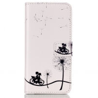 Peňaženkové puzdro pre Apple iPhone 6 / 6S - Púpavy a&nbsp;jazda