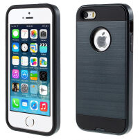 Puzdro 2v1 pre Apple iPhone 5 / 5S / SE (2016) – modré