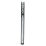Puzdro / kryt bumper pre Apple iPhone 5 / 5S / SE (2016) – čierny / priehľadný