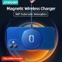 Joyroom magsafe 15 W bezdrôtová rýchlonabíjačka pre iPhone - čierna