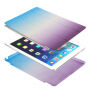 Dúhové Smart puzdro/kryt s funkciou uspania a stojančekom pre Apple iPad 9,7" (2017)/iPad 2018 – fialovo-modré