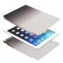 Dúhové Smart puzdro/kryt s funkciou uspania a stojančekom pre Apple iPad 9,7" (2017)/iPad 2018 – čierno-biele