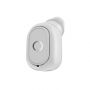 Malé bezdrôtové Bluetooth slúchadlo pre Apple iPhone/iPad – biele