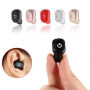 Malé bezdrôtové Bluetooth slúchadlo pre Apple iPhone/iPad – biele