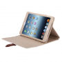 Luxusné puzdro z PU kože s prackou pre Apple iPad 4 / 3 / 2 – hnedé