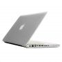 Matný transparentný kryt pre MacBook Pro 15" (A1286) - biely
